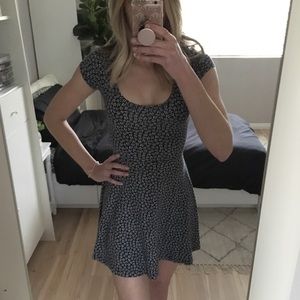 Floral Print Skater Dress